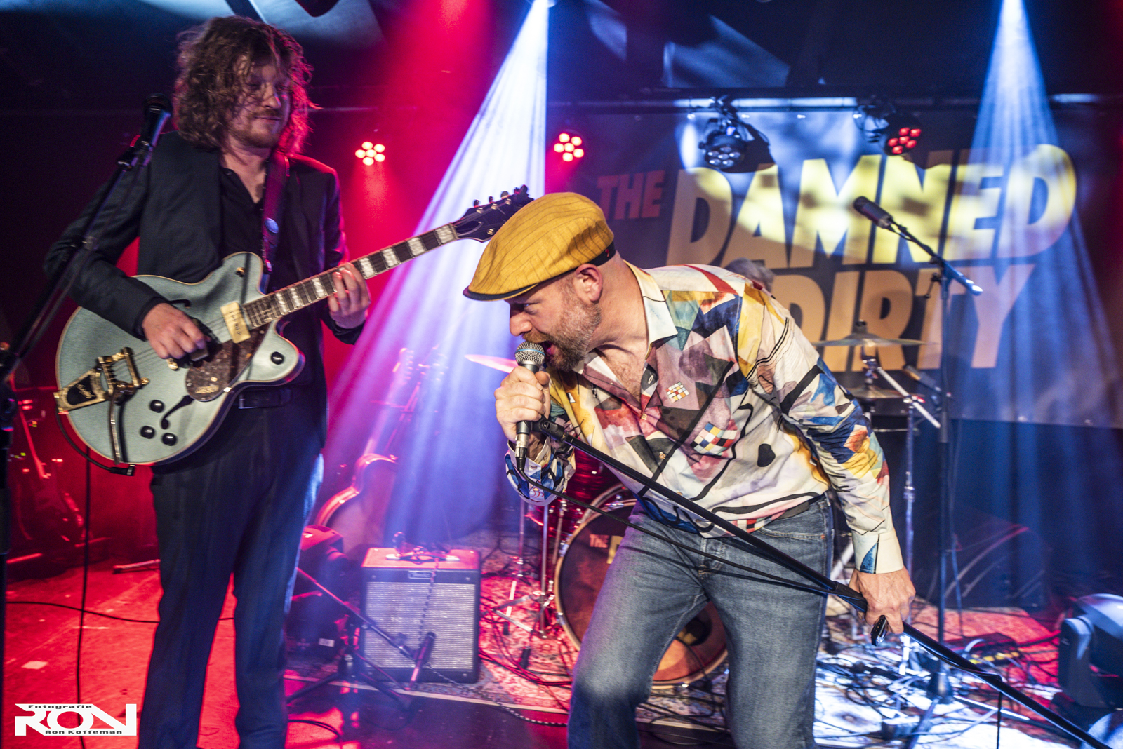 The Damned and Dirty live in De Groote Weiver, 8 mei 2026 (© Ron Koffeman)